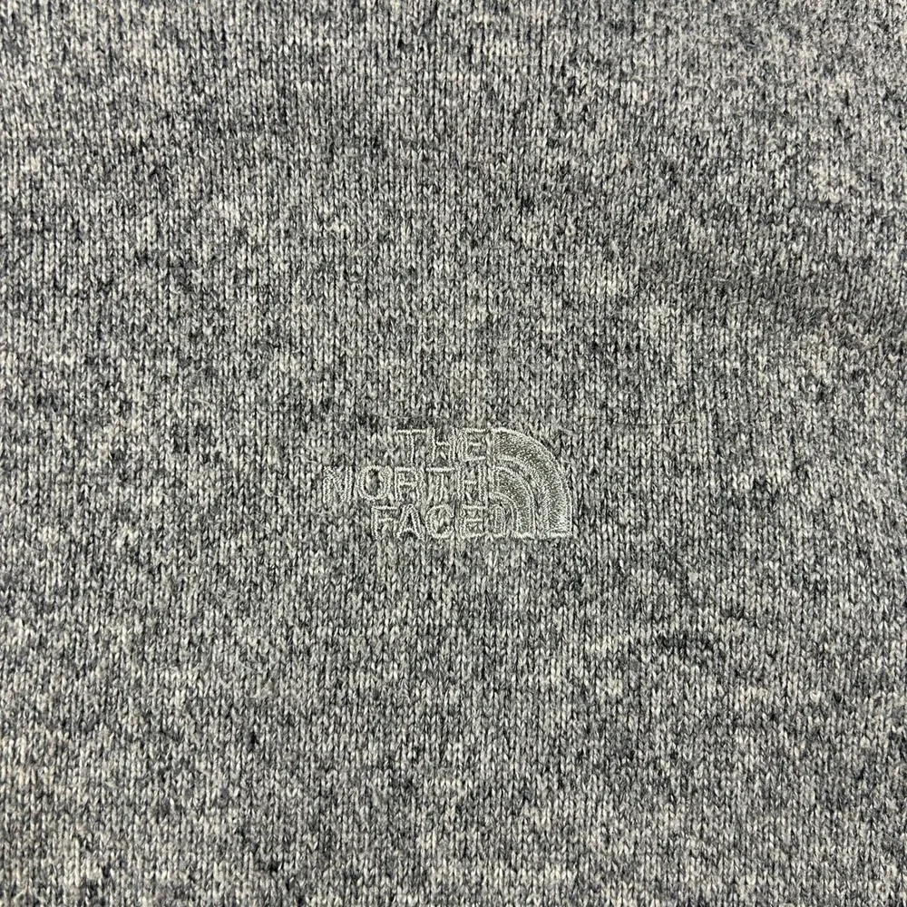The North Face Gordon Lyons Pullover Mens XXL‎ Brown Heather Fleece Quarter Zip